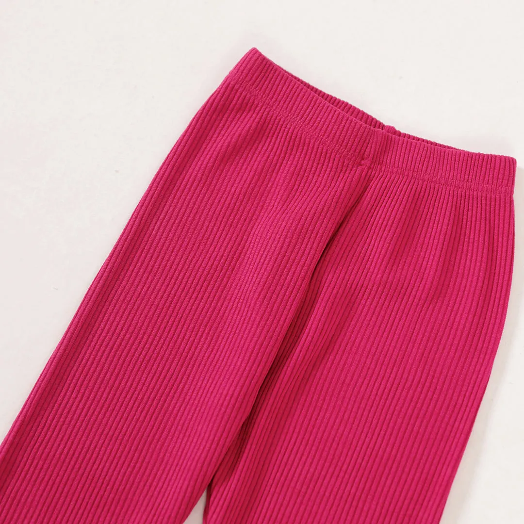 Pink Girls Leggings