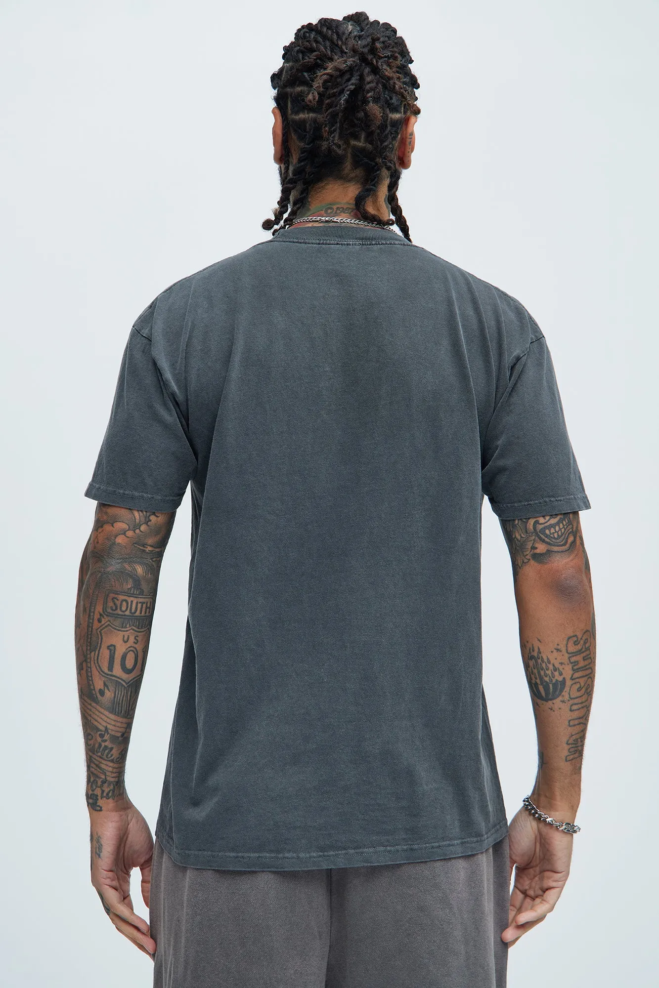 Prosper Vintage Short Sleeve Tee - Black