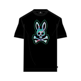 Psycho Bunny Mens Alsop Graphic Tee - Black