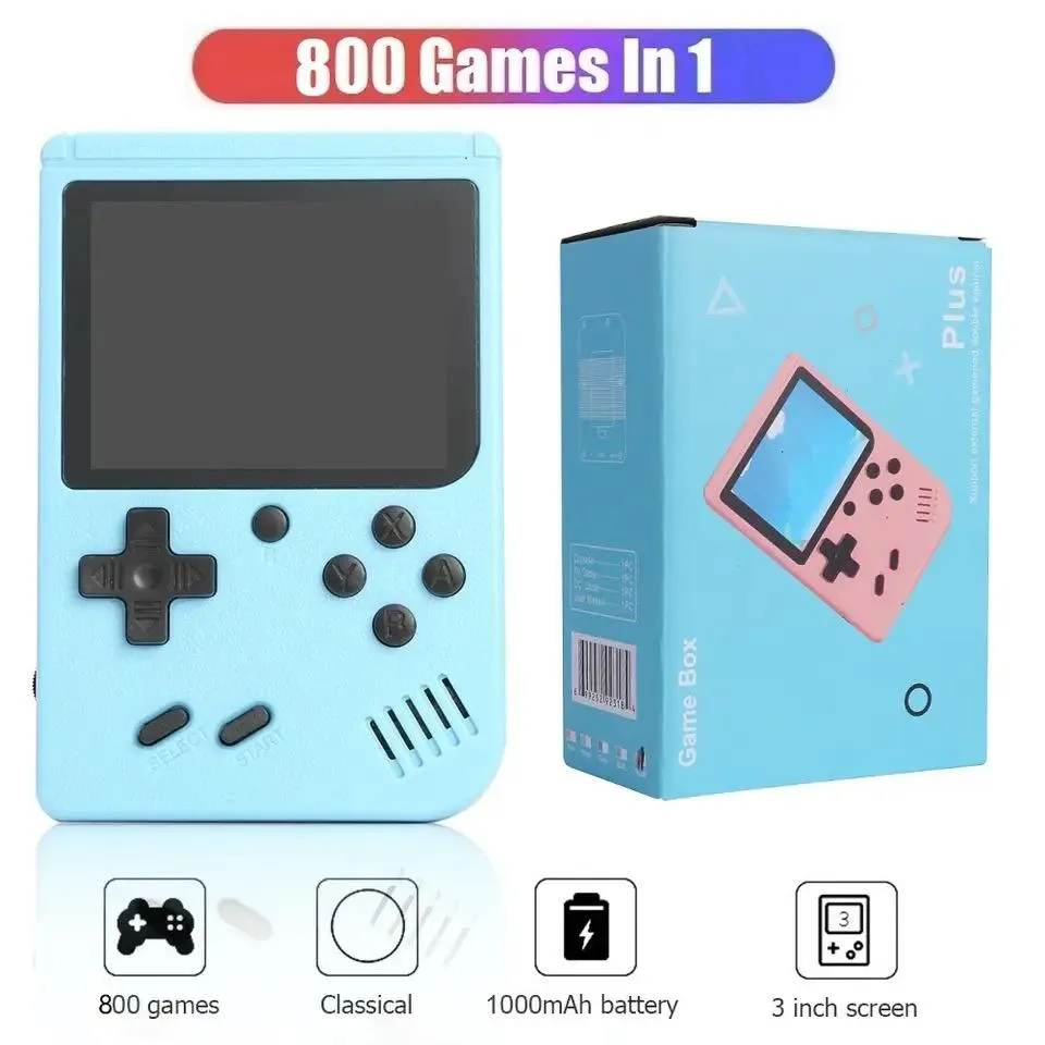 Retro Video Game Console Classic LCD Screen Handheld Controller Pocket TV Assorted Color