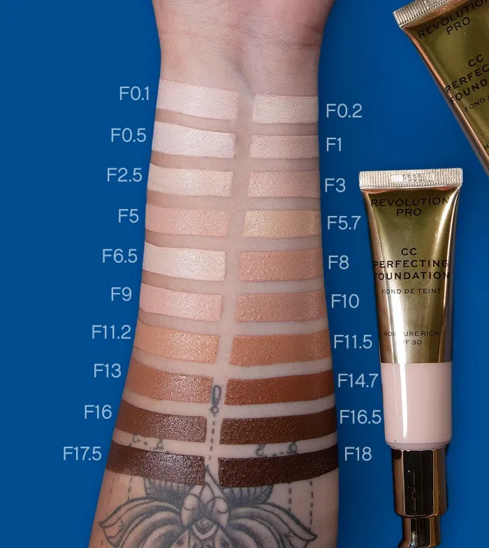 Revolution Pro - CC Cream Perfecting Foundation SPF 30 - F14.7