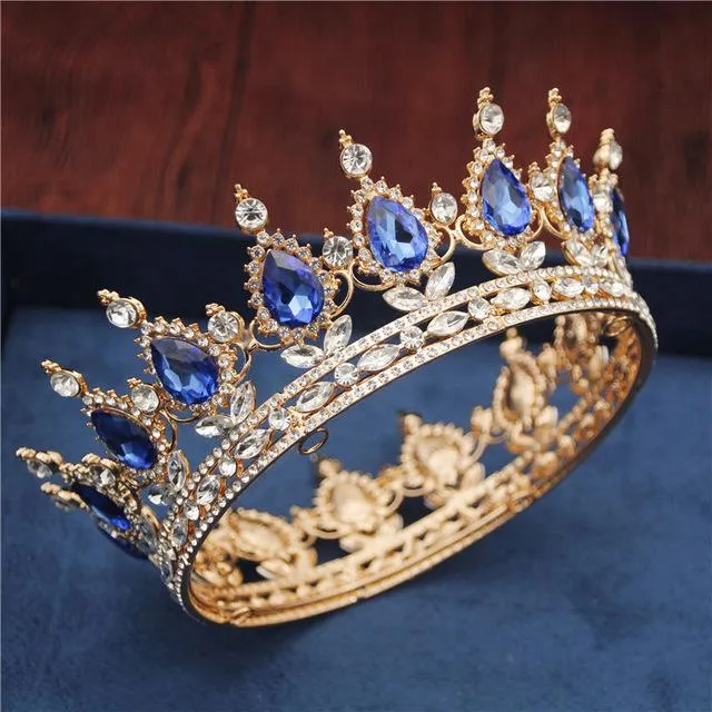 Royal Queen & King Tiaras and Crowns for Wedding, Pageant Prom