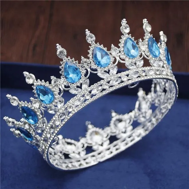 Royal Queen & King Tiaras and Crowns for Wedding, Pageant Prom