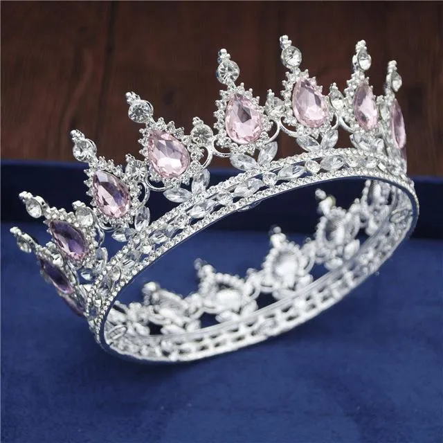 Royal Queen & King Tiaras and Crowns for Wedding, Pageant Prom