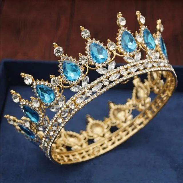 Royal Queen & King Tiaras and Crowns for Wedding, Pageant Prom