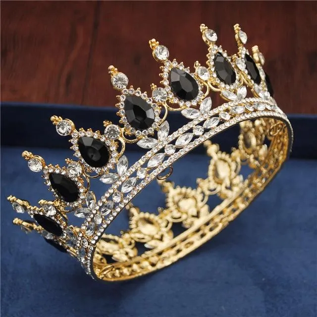 Royal Queen & King Tiaras and Crowns for Wedding, Pageant Prom