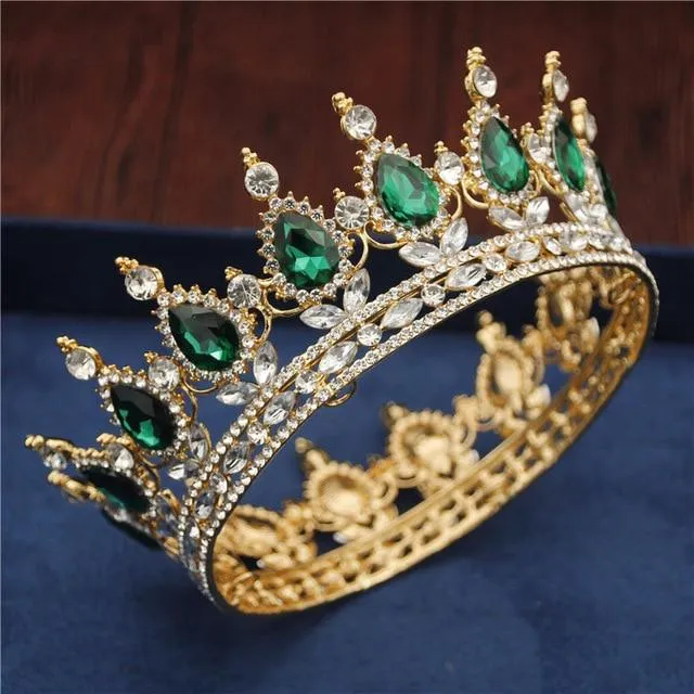 Royal Queen & King Tiaras and Crowns for Wedding, Pageant Prom