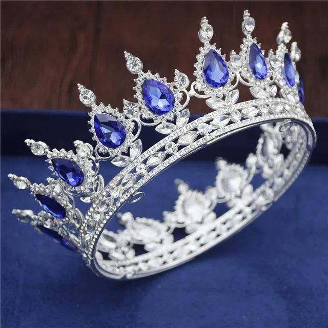 Royal Queen & King Tiaras and Crowns for Wedding, Pageant Prom