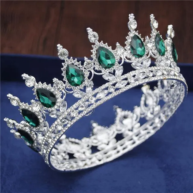 Royal Queen & King Tiaras and Crowns for Wedding, Pageant Prom