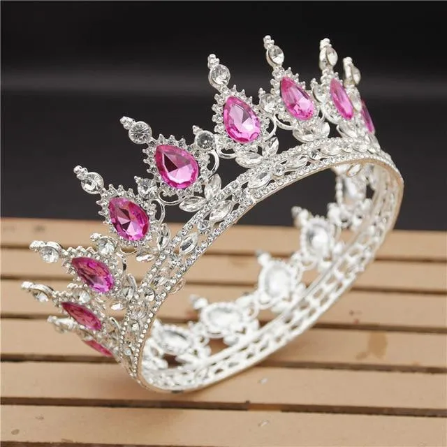 Royal Queen & King Tiaras and Crowns for Wedding, Pageant Prom