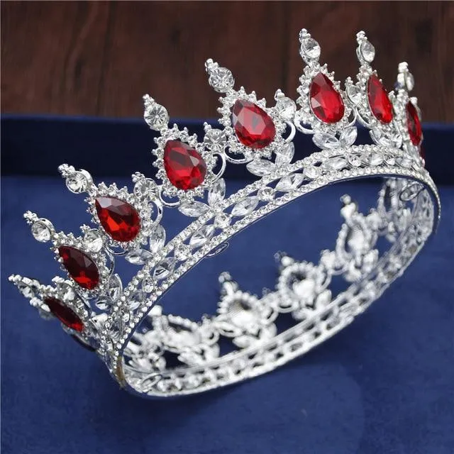 Royal Queen & King Tiaras and Crowns for Wedding, Pageant Prom