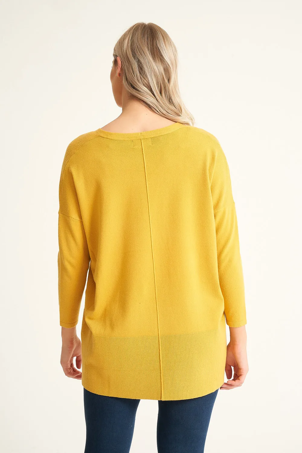 Saloos Oversized V-Neck Jumper