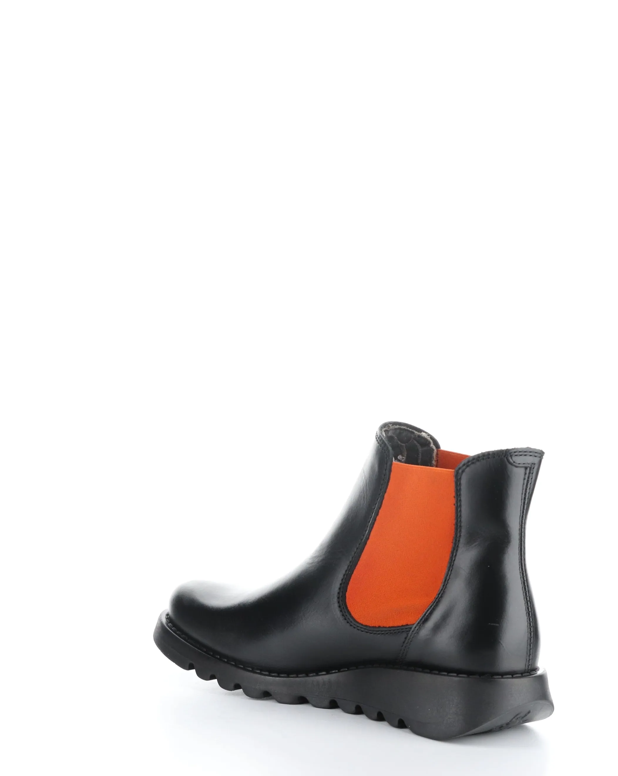 SALV 083 BLACK/ORANGE Elasticated Boots