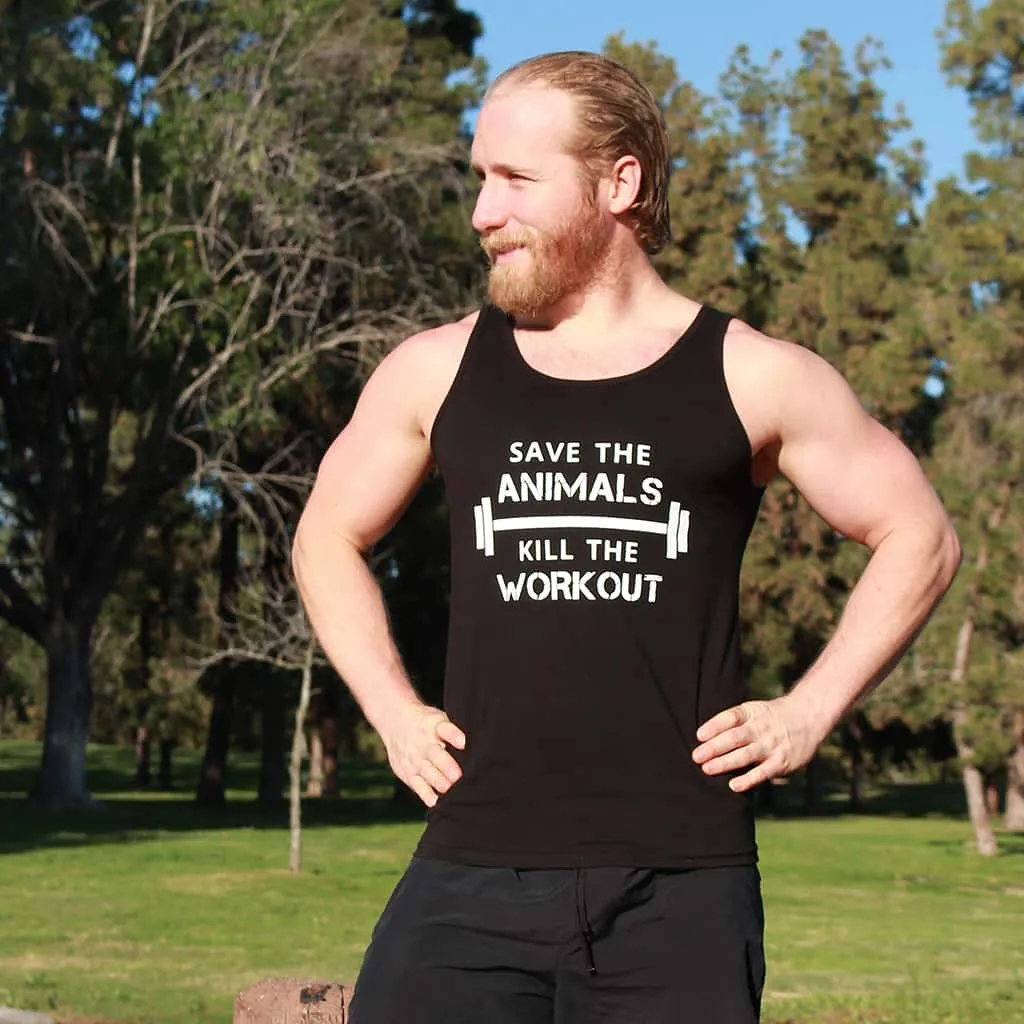 Save The Animals, Kill The Workout Unisex Tank - 3 colors