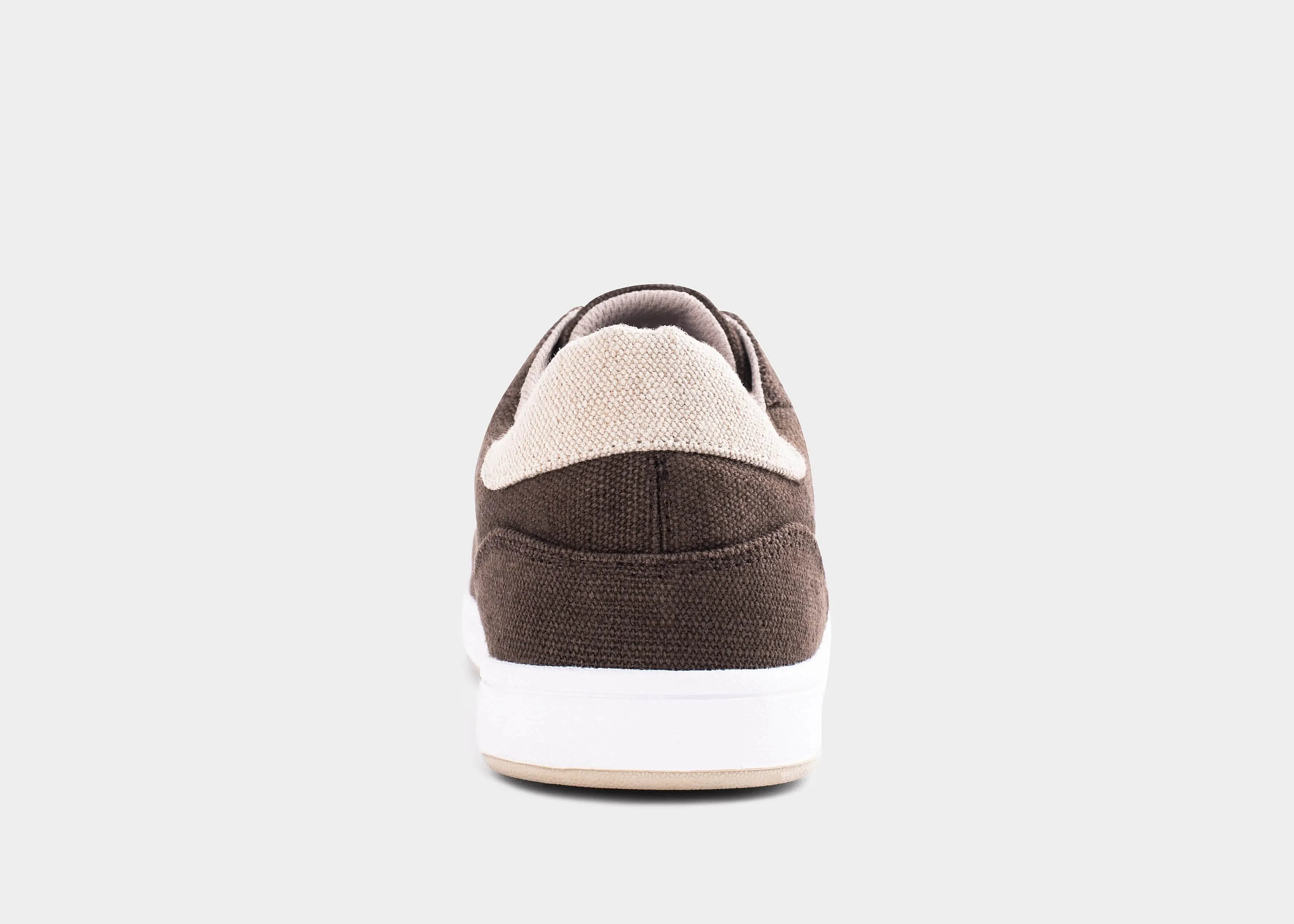 Seeker Men's Vegan Hemp Sneakers | Dark Brown