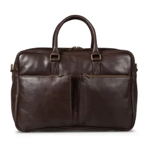 Slim Leather Briefcase 17