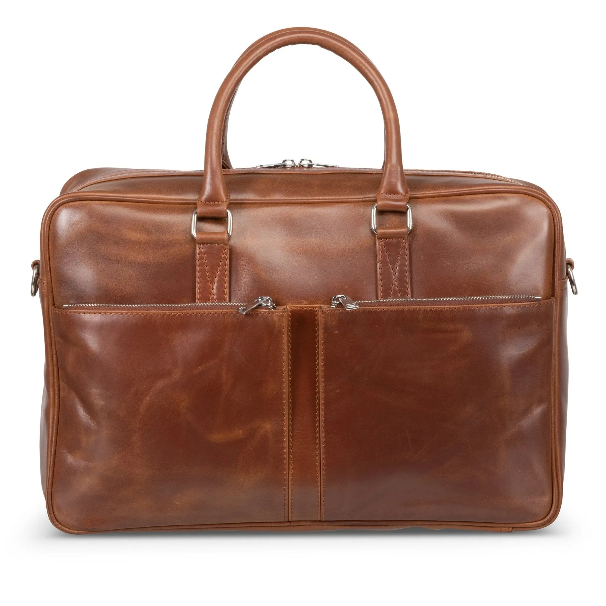 Slim Leather Briefcase 17