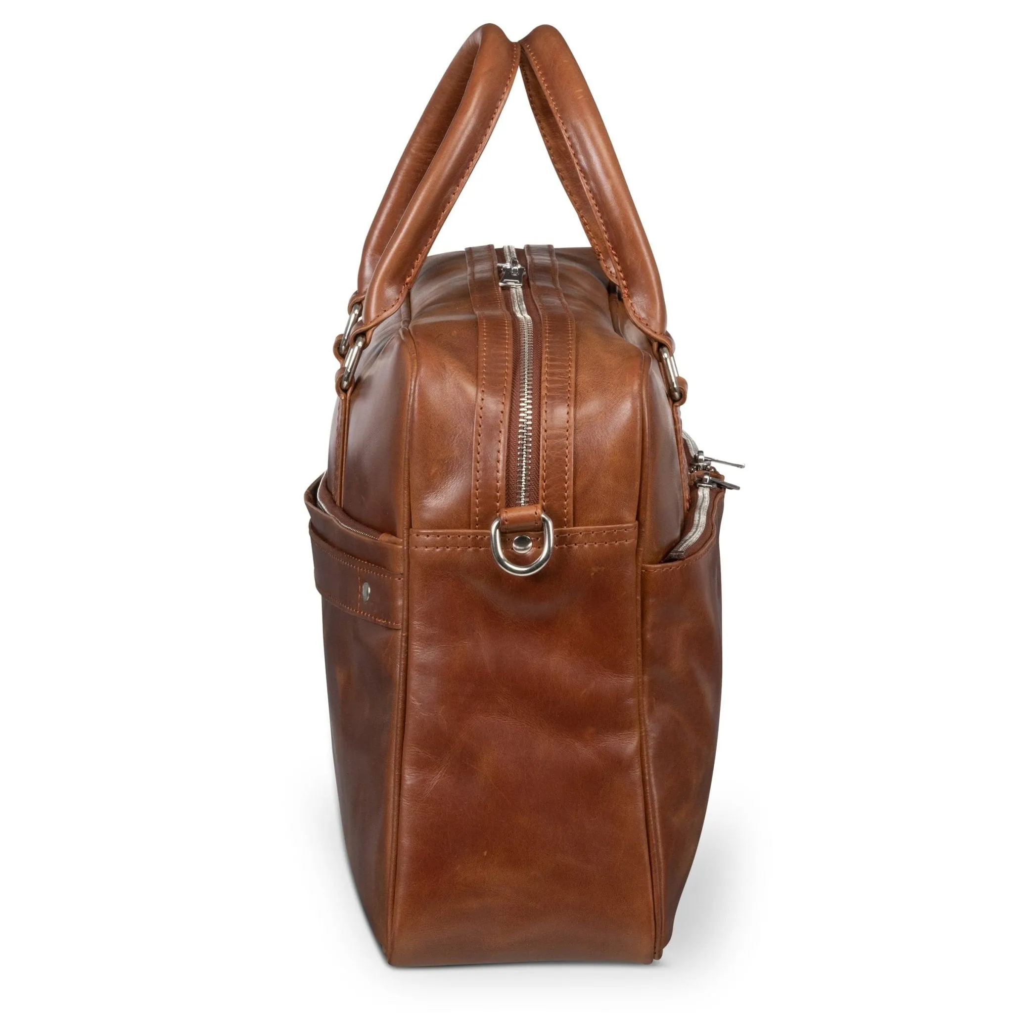 Slim Leather Briefcase 17