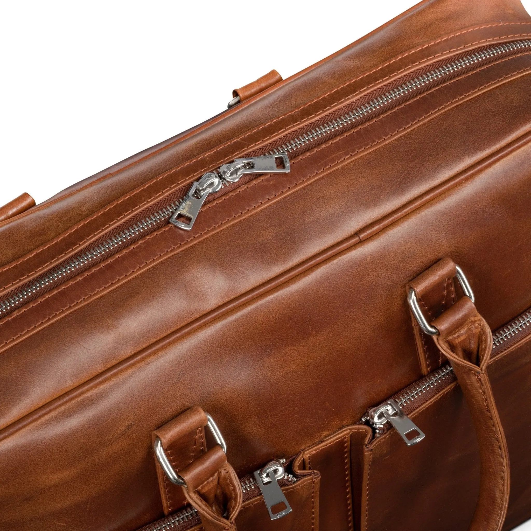 Slim Leather Briefcase 17