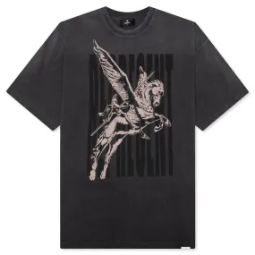 Spirits Mascot T-Shirt - Aged Black