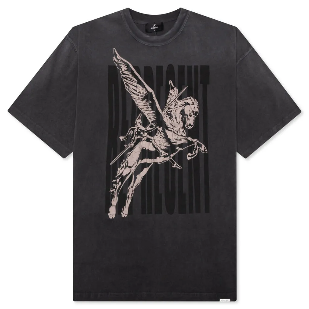 Spirits Mascot T-Shirt - Aged Black