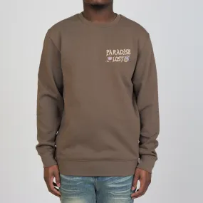 SUCCESS BREEDS ENVY CREWNECK BROWN