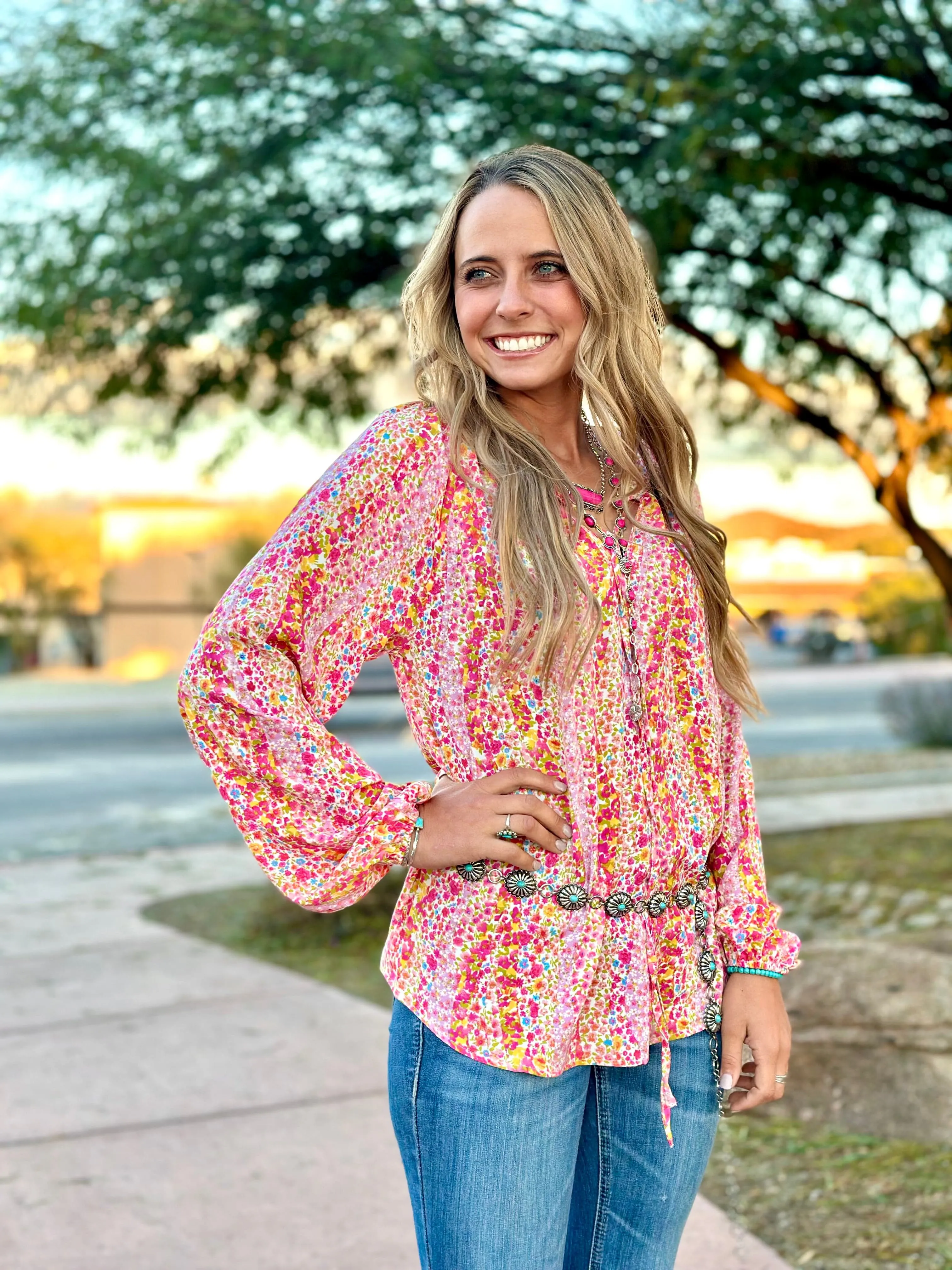 The Frisco Floral Top