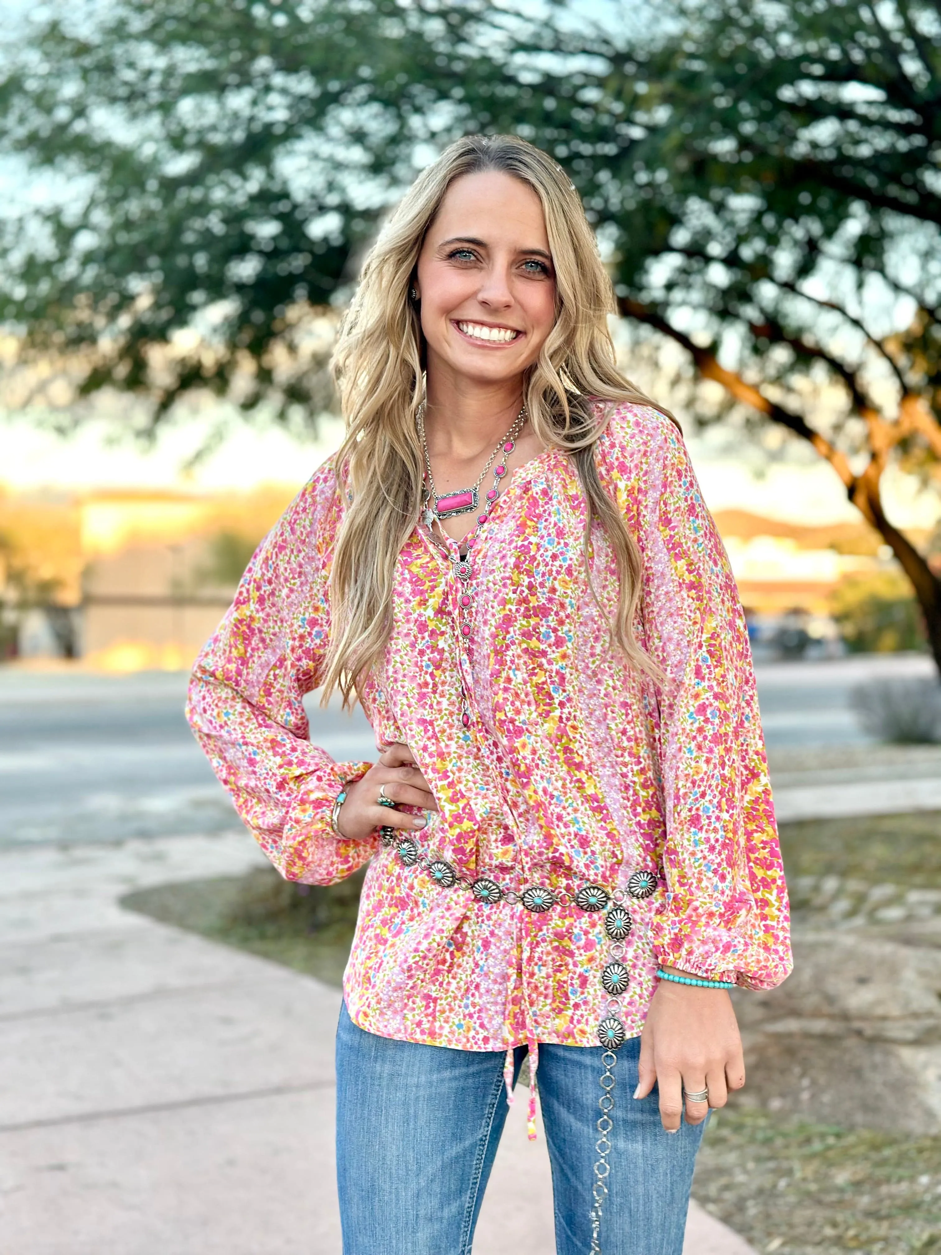 The Frisco Floral Top