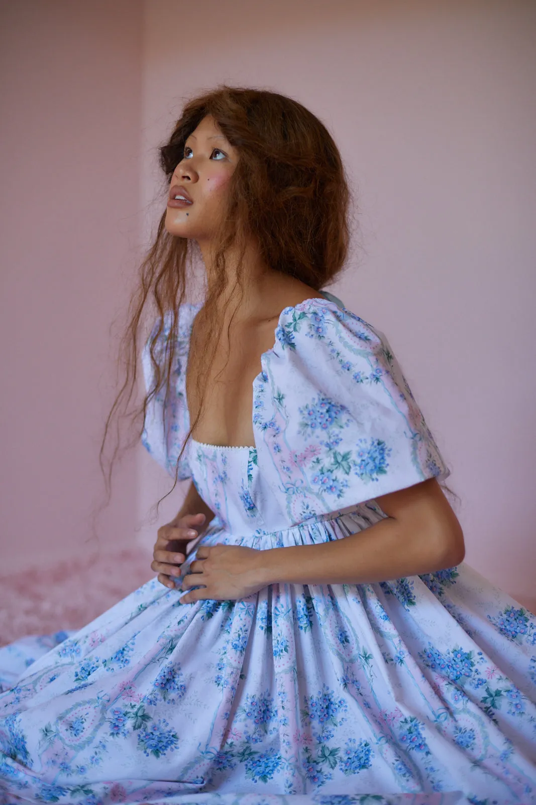 The La Belle Etoile Cotton French Puff Dress