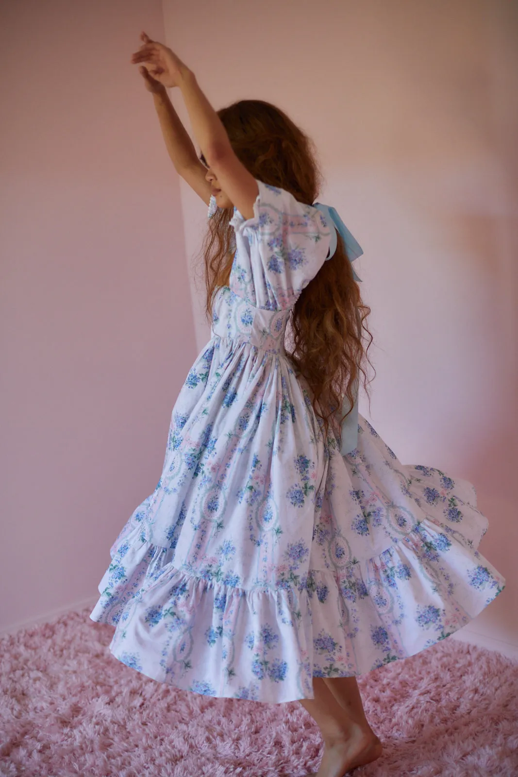 The La Belle Etoile Cotton French Puff Dress