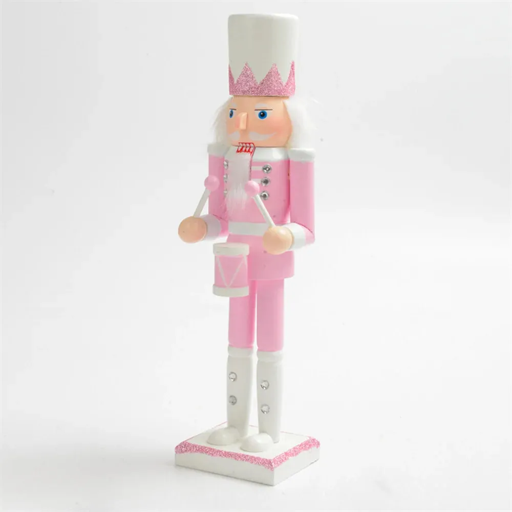 The Pink Nutcracker Soldier Figurines