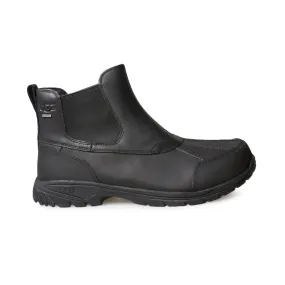 UGG Butte Chelsea Black Boots - Men's