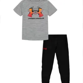 Under Armour Toddler Mod Gray Infinite Lap S/S Set