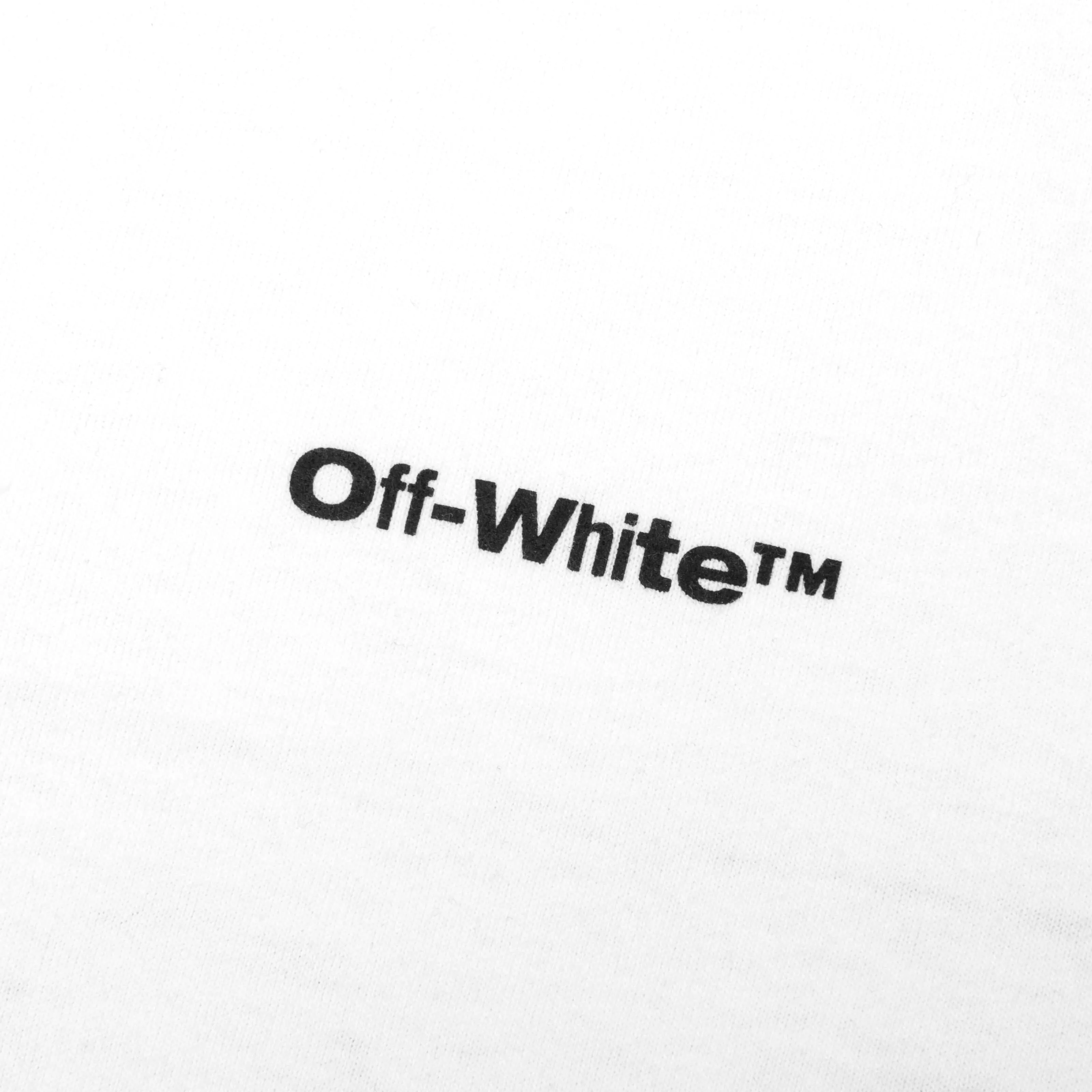 Wave Outl Diag Slim S/S Tee - White/Black