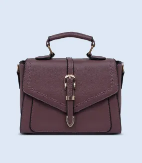 WB2760-PURPLE-Women Boxy Bag